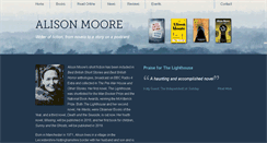 Desktop Screenshot of alison-moore.com